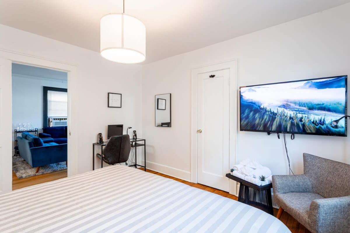 The Blue Sapphire 2Br 2 King Beds & Ample Backyard Διαμέρισμα Μπρίτζπορτ Εξωτερικό φωτογραφία