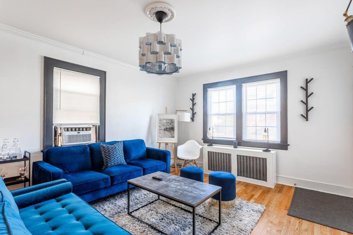 The Blue Sapphire 2Br 2 King Beds & Ample Backyard Διαμέρισμα Μπρίτζπορτ Εξωτερικό φωτογραφία