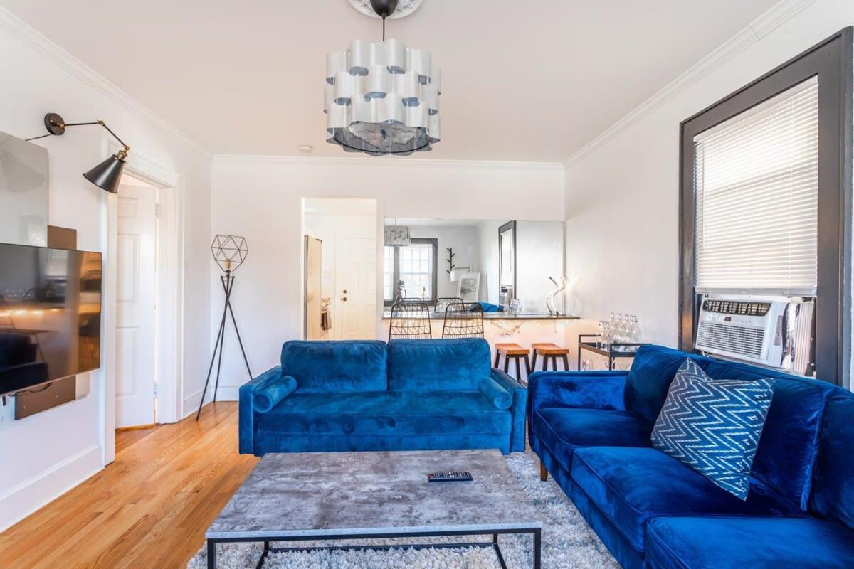 The Blue Sapphire 2Br 2 King Beds & Ample Backyard Διαμέρισμα Μπρίτζπορτ Εξωτερικό φωτογραφία