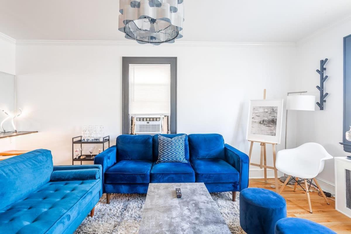 The Blue Sapphire 2Br 2 King Beds & Ample Backyard Διαμέρισμα Μπρίτζπορτ Εξωτερικό φωτογραφία